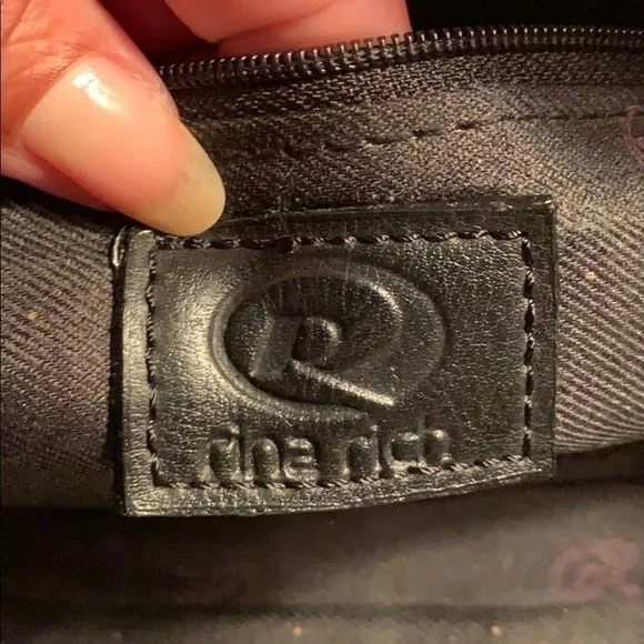 Sophisticated Rina Rich satchel/shoulder bag🌸 - Picture 7 of 8